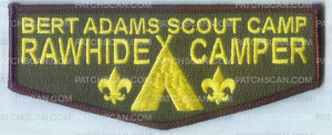 Patch Scan of BA RAWHIDE CAMPER