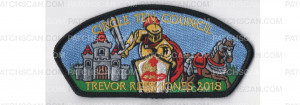 Patch Scan of Trevor Rees-Jones Scout Ranch 2018 CSP (PO 87789)