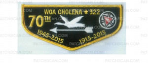 Patch Scan of Lodge 322 flap version 7 (84775 v-7)
