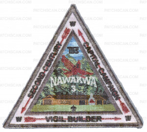Patch Scan of Nawakwa Lodge 3 Vigil Builder (Platinum Metallic) 
