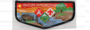 Patch Scan of Venture Into Brotherhood Flap (PO 89194)