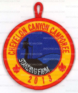 Patch Scan of X165492A CHEVELON CANYON CAMPOREE 2013