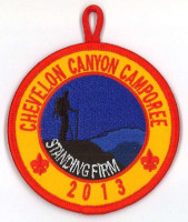 X165492A CHEVELON CANYON CAMPOREE 2013 Troop 7041