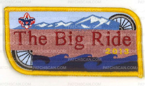 Patch Scan of X148674F The Big Ride 2014 (gold)