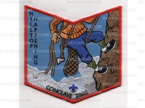 Patch Scan of Conclave 2020 Pocket Patch (PO 89456)