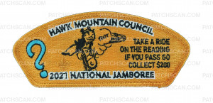 Patch Scan of 2021 National Jamboree - HMC - Pass Go, Collect $200