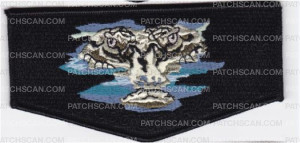 Patch Scan of Caddo Lodge 149 OA Flap Night Version 
