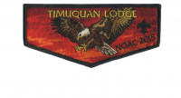 NOAC flap for  Timuquan Lodge (34410) West Central Florida Council #89