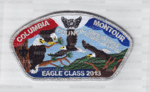 Patch Scan of Col-Montour Eagle Class 2013 Limited