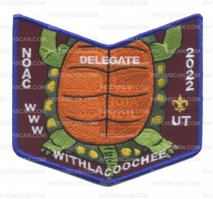 Patch Scan of WITHLACOOCHEE NOAC 2022 Delegate Bottom Piece 