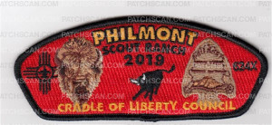 Patch Scan of Philmont Expedition 2019