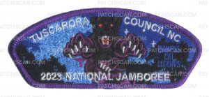 Patch Scan of 2023 NSJ Tuscarora "Wampus Cat" CSP (Purple Metallic) 