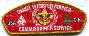 Patch Scan of Daniel Webster Council Commissioner Service CSP