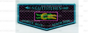 Patch Scan of James E West Flap (PO 101622)
