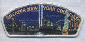 Patch Scan of 183046 - Greater New York Council - Tribute In Light