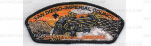 Patch Scan of 2017 National Jamboree CSP - Train (PO 86432)