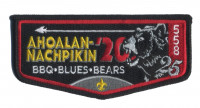 AHOALAN-NACHPIKIN BEARS FLAP  Chickasaw Council #558