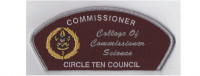 Commissioner CSP (Basic patch) Circle Ten Council #571