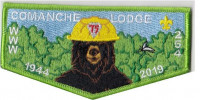 Comanche Lodge Construction Bear Spring Flap Louisiana Purchase Council #213
