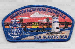 Patch Scan of Sea Scouts Greater New York Council