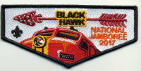 Black Hawk (2017 Jamboree OA Flap) Mississippi Valley Council #141
