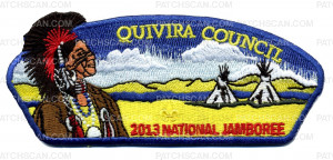 Patch Scan of 2013 Jamboree- Quivira Council- #212591