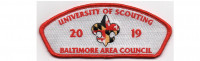University of Scouting CSP 2019 (PO 88458) Baltimore Area Council #220