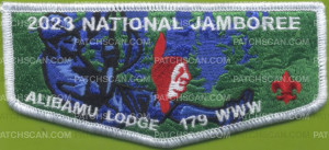 Patch Scan of 2023 National Jamboree Alibamu Lodge 