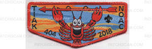 Patch Scan of 2018 NOAC Flap Red Border (PO 87938)