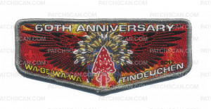 Patch Scan of OA Flap 60th Anniversary - Tindeuchen - 2017