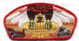 Patch Scan of Moraine Trails Council Troop 457