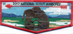 Patch Scan of 2017 National Scout Jamboree - pocket flap