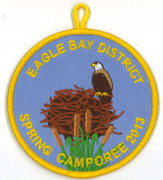X165094A Eagle Bay District Spring Campout Eagle Bay District