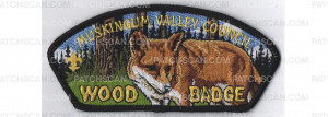 Patch Scan of Wood Badge CSP (Fox)
