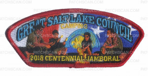 Patch Scan of GSLC 2018 Centennial Jamboral CSP Camping