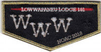 Lowwapanea NOAC 2018 Delegate Flap Northeastern Pennsylvania Council #501