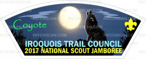 Patch Scan of 326117 A IROQUOIS TRAIL COUNCIL