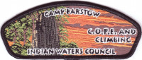 Camp Barstow - IWC - C.O.P.E. and Climbing  Indian Waters Council #553 merged with Pee Dee Area Council