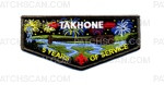 Patch Scan of Takhone 5 Years of Service flap