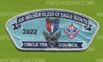 Patch Scan of Joe Walker Class of Eagles Scouts 2022 