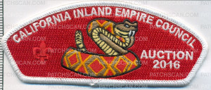 Patch Scan of California Inland Empire CSP Auction 2016