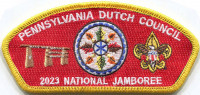 PDC 2023 JAMBO ARTIE Pennsylvania Dutch Council #524
