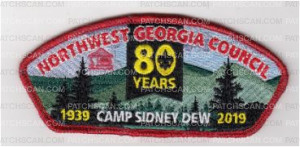 Patch Scan of Camp Sidney Dew CSP 2019-regular