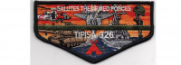 Salutes the Armed Forces Flap (PO 88440) Central Florida Council #83