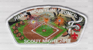 Patch Scan of Hawk Mountain Council Scout