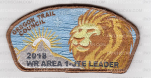 Patch Scan of 2018 WR AREA 1-JTE LEADER OREGON TRAIL CSP