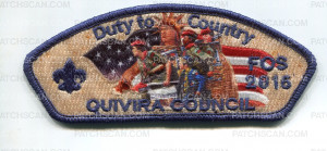 Patch Scan of Duty to Country - FOS 2015