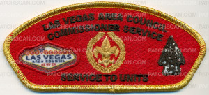 Patch Scan of LVAC Commisssioner Service CSP Gold Metallic Border