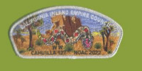 CIEC Cahuilla 127 NOAC 2022 CSP silver met border California Inland Empire Council #45