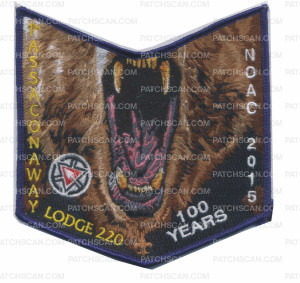 Patch Scan of NOAC Grizzly Bear pocket patch (34409)